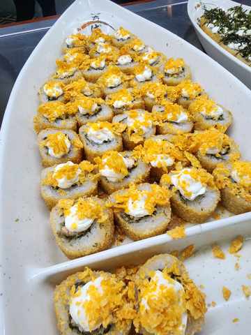 Hot Roll com Cobertura Crocante