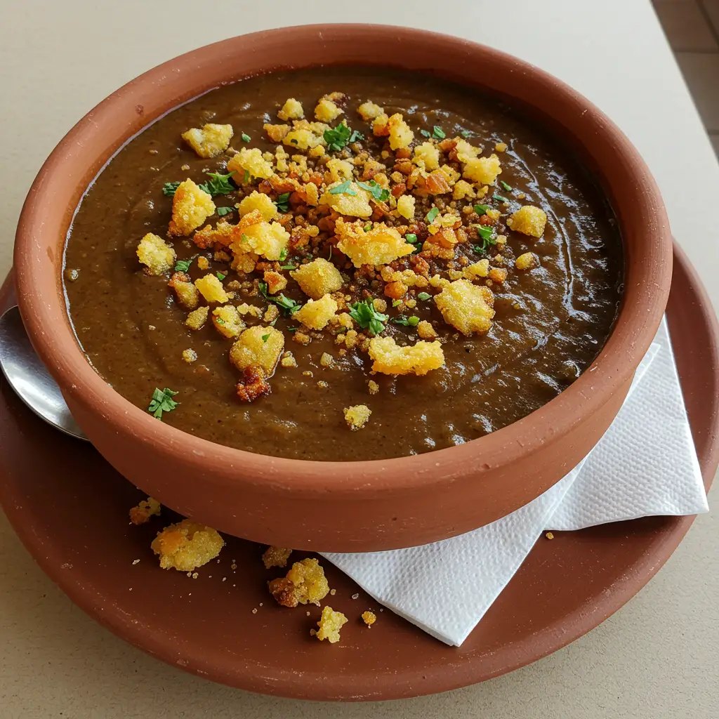 Caldo de Feijão c/ Torresmo