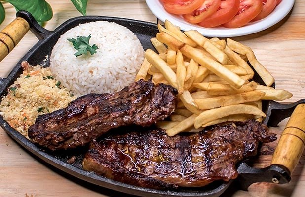 Contra Filé com Fritas